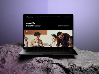 Pixel Hive – About Page Design about about page agency creative digital agency landing page landing page design ui ui design ux ux design web webdesign website website design