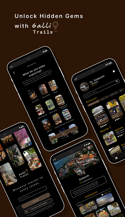 Unlock the Secrets of the Streets casestudy logo ui ux
