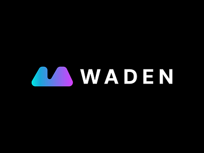 WADEN brand branding design graphic design illustration logo logo design minimal modern