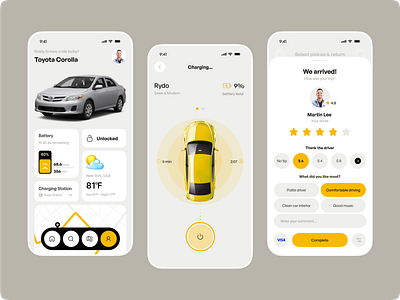 Taxi Booking Mobile App app design app interfaces appconcept best app design car rental mobile mobile app mobile app template mobileappdesign rent a car ride hailing saas taxi taxi app taxi booking taxi booking app uber app ui uiux userinterface