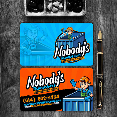 Nobody's Dumpster business card