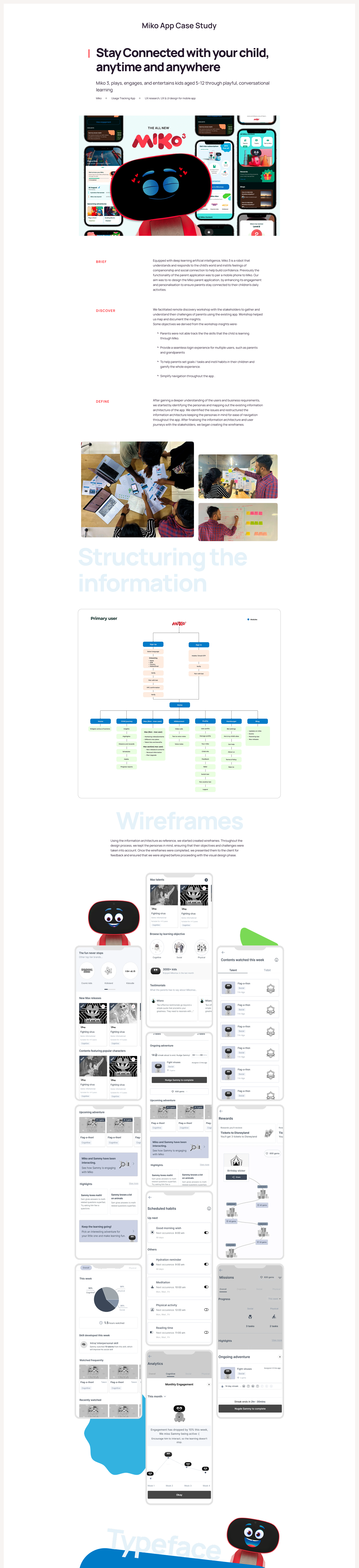 Miko App Case Study app b2c branding case study design development figma illustration minimalistic mobile prototype ui user flow ux ux research wireframe