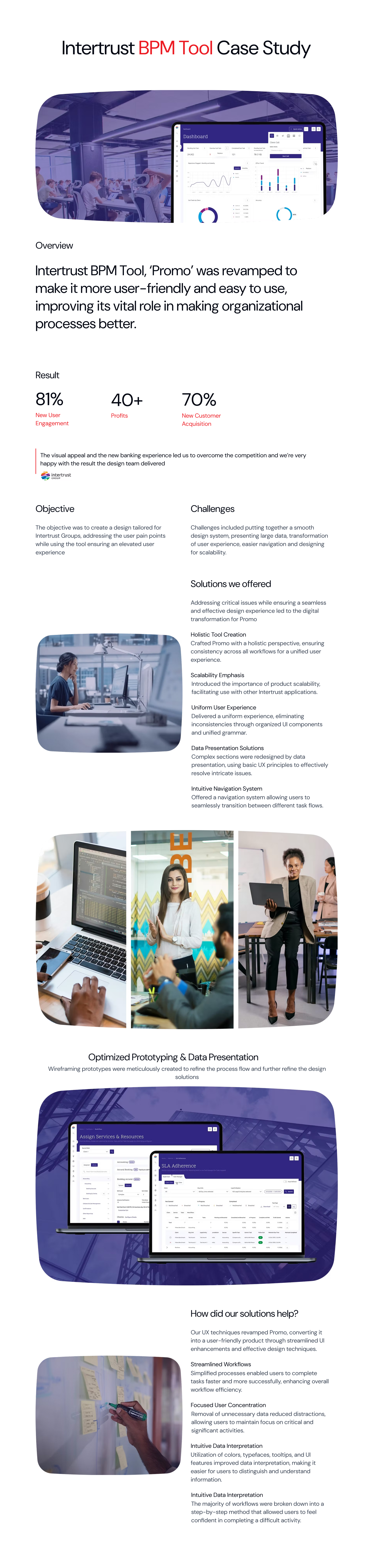 Intertrust BPM Case Study app case study design enterprise figma product design prototype tool ui ux ux research web wireframe