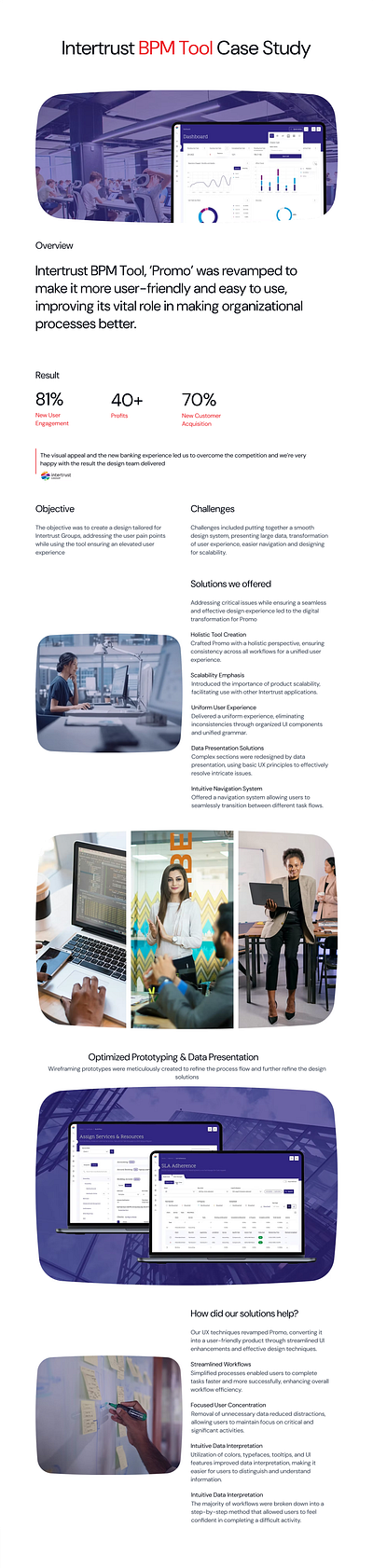 Intertrust BPM Case Study app case study design enterprise figma product design prototype tool ui ux ux research web wireframe
