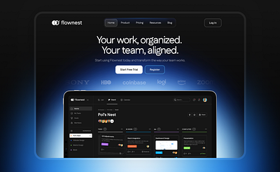 Hero Design Concept animation app branding dashboard design framer graphic design hero illustration logo minimal modern section software ui ux web web design website