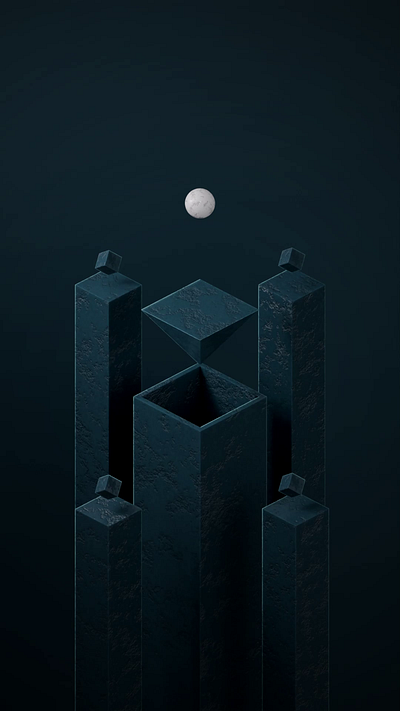 Bounce 3d animation blender blue bounce geometric illustration motion graphics practice sphere