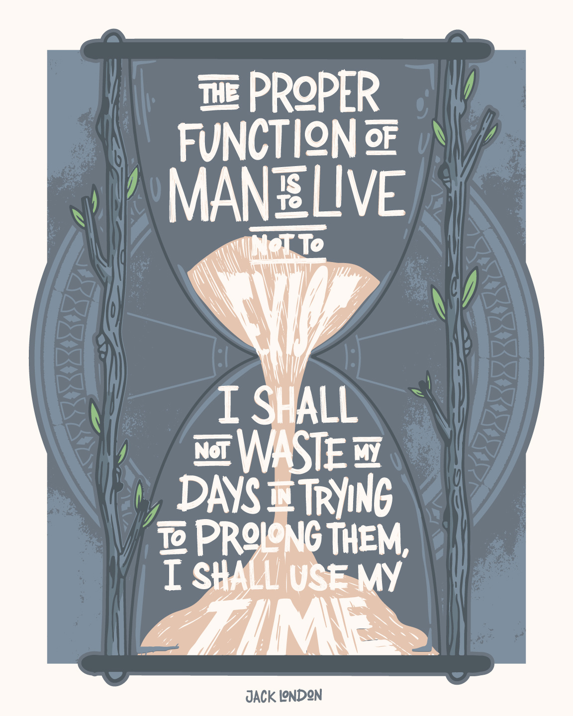 Waste No Time illustration