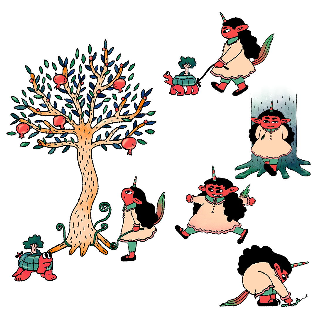 Example of Character Illustration