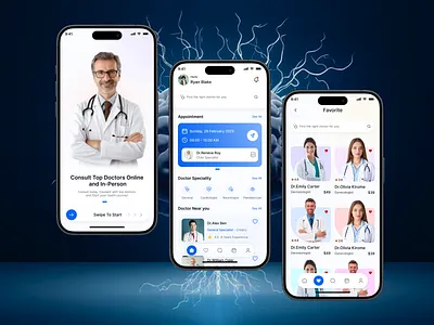 Health care mobile app app design clean ui daily tracker dashboard design fitness app health app health monitoring health tracker healthcare app medical app medtech minimal ui mobile design mobile health mobile ui patient app smart health uiux user interface wellness app
