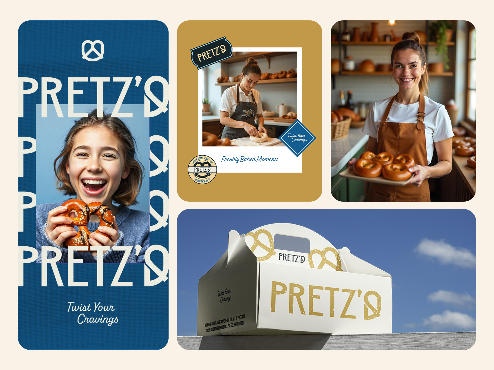 Pretz'd, Visual identity adobe illustrator adobe photoshop brand identity branding design graphic design graphic designer logo