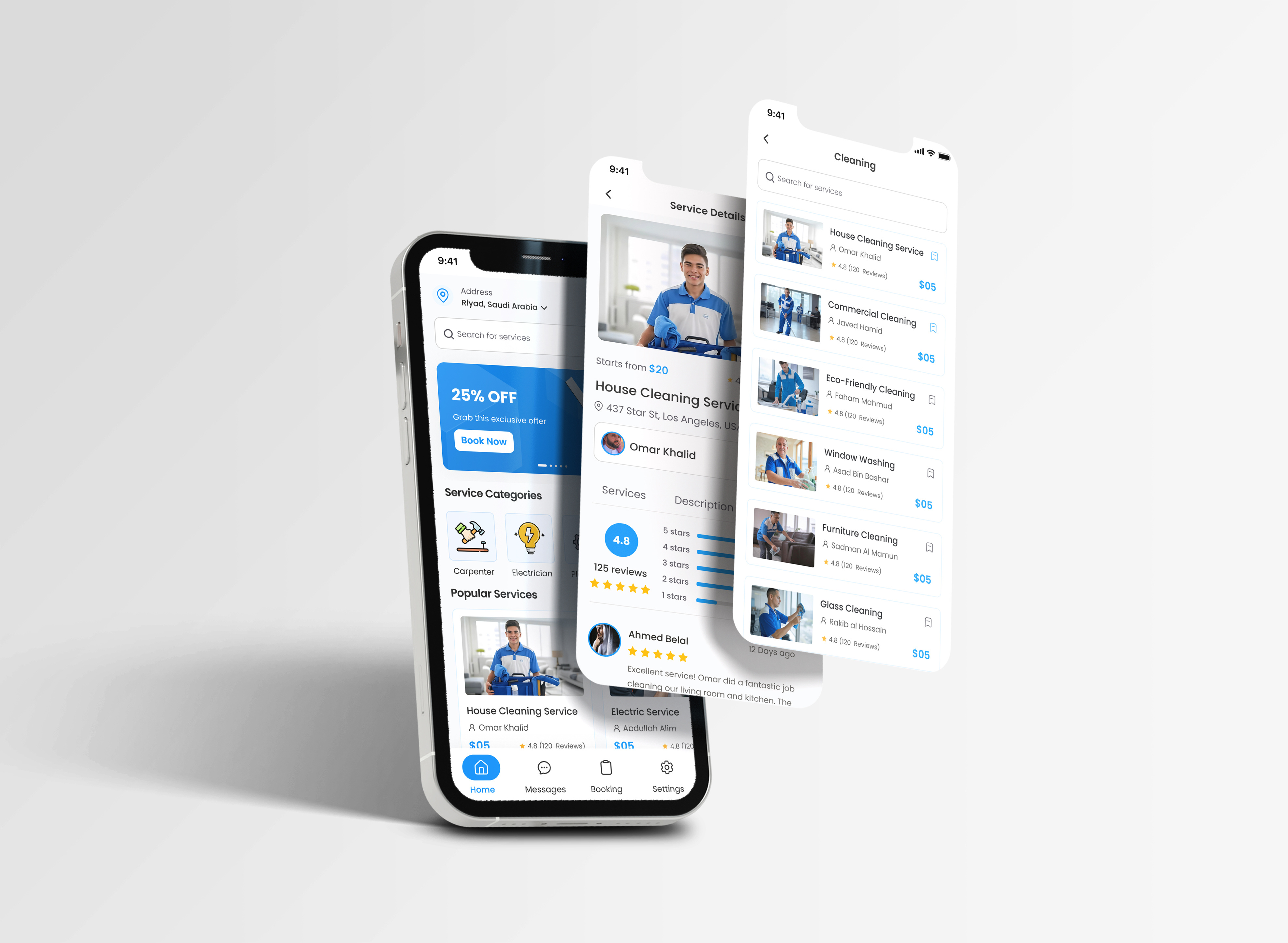 Home Service App Ui/Ux booking app daily ui design home service home service app minimal ui mobile app ui modern ui plumbing plumbing service service app service booking app ui ui design ui ux uiux user experience user interface ux design