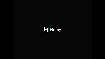 Helpy logo design brand identity branding design icon logo logo animation logotype modern logo
