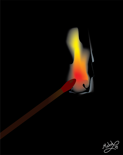 Flame framed in mesh grid🔥 adobe adobeillustrator art branding color concept creativity digitalart dribbble gradient graphic design icon illustration minimal socialmedia vector vision