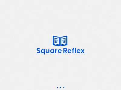Square Reflex - Logo for PDF Reading Device Brand (For Sale) cleanlogo