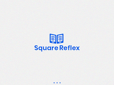 Square Reflex - Logo for PDF Reading Device Brand (For Sale) cleanlogo