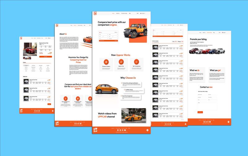 Car Website UI Design automotivedesign carcomparison cardealership carlisting dribbble figma figmaui freelancedesigner hireme interactiondesign landingpagedesign marketplaceui productdesign responsivewebdesign uidesign uiux usedcars userinterfacedesign uxdesign webdesign