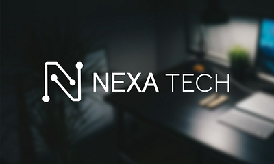 Nexa Tech – Modern Tech Company Logo Design brand branding brnd identity design graphic design logo tech tech branding