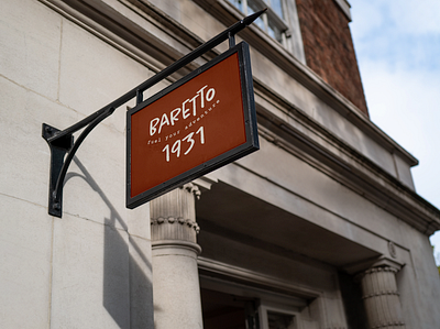Baretto 1931 Coffee Shop Signage brand design brand identity branding design illustration logo logo design logo design branding logo design concept