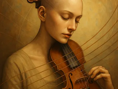 String innovator aiart artwithwomen innovator string women