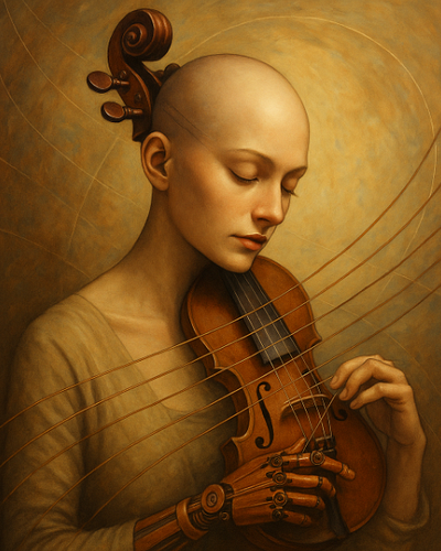 String innovator aiart artwithwomen innovator string women