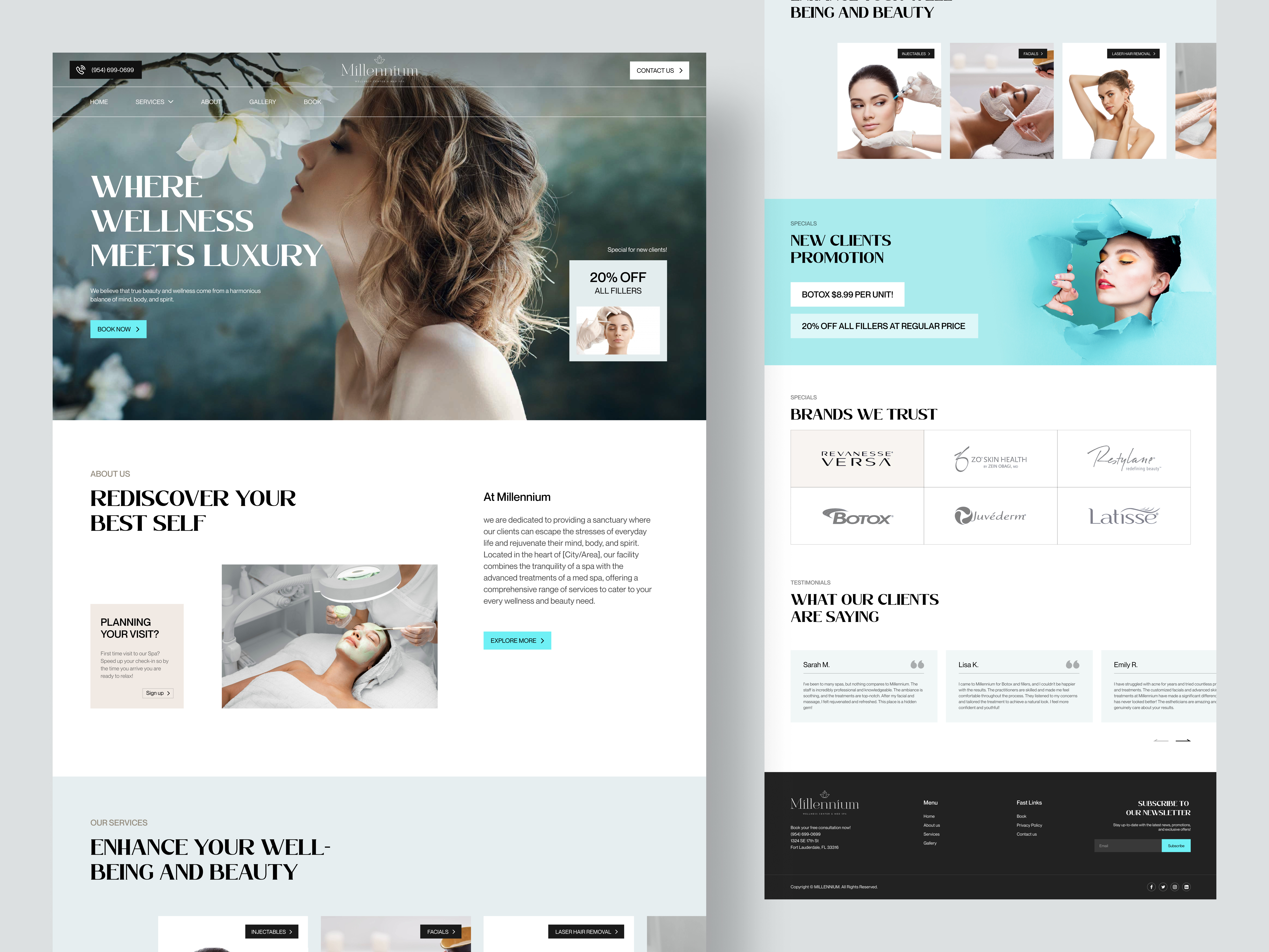 Med Spa and Wellness Website Design
