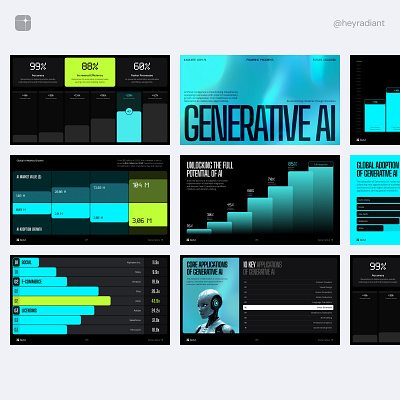 ✨Startup Pitch Deck Design✨ ai branding charts clean deck design figma generative graphic design pdf pitchdeck pitck presentation slides startup stats