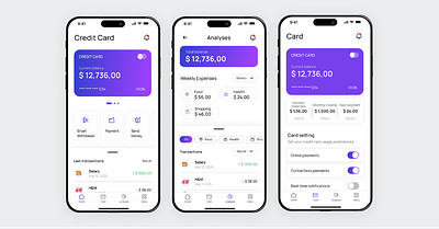 Finance – Banking App app banking budget design digital wallet figma finance money management payment ui