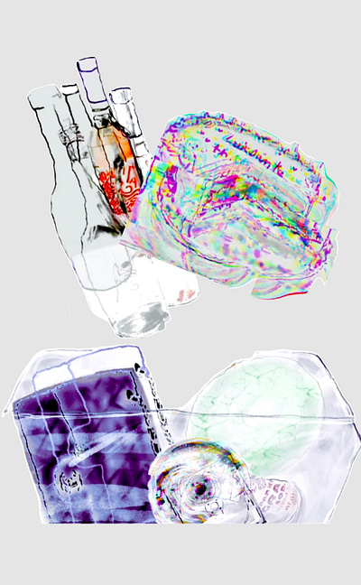 happy closet #2 digital art freestyle illustration