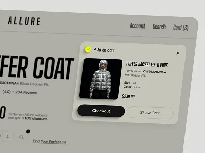 Luxury Brands Product details web branding checkout clean design ecommerce product startup store ui ux web