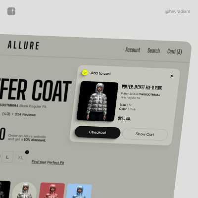 Luxury Brands Product details web branding checkout clean design ecommerce product startup store ui ux web