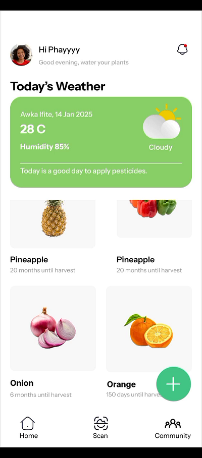 Smart farming at your fingertips 3d animation branding design illustration vector ux graphic design logo motion graphics ui