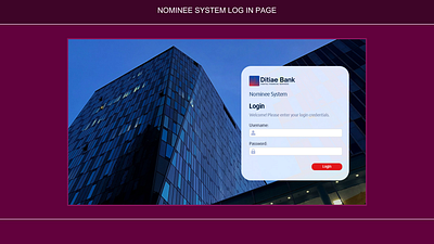 Login Page Redesign — Blending UX with Brand Identity bank finance login ui