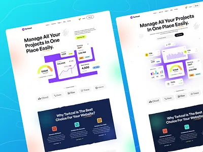 Tarkzai - SaaS Landing Page branding creative web design landing page minimal design modern saas design nocode saas website saas design saas landing page saas template saas website design tech startup website ui uiux designer uiux for saas webflow business template webflow saas template webflow startup template webflow templates website concept website design