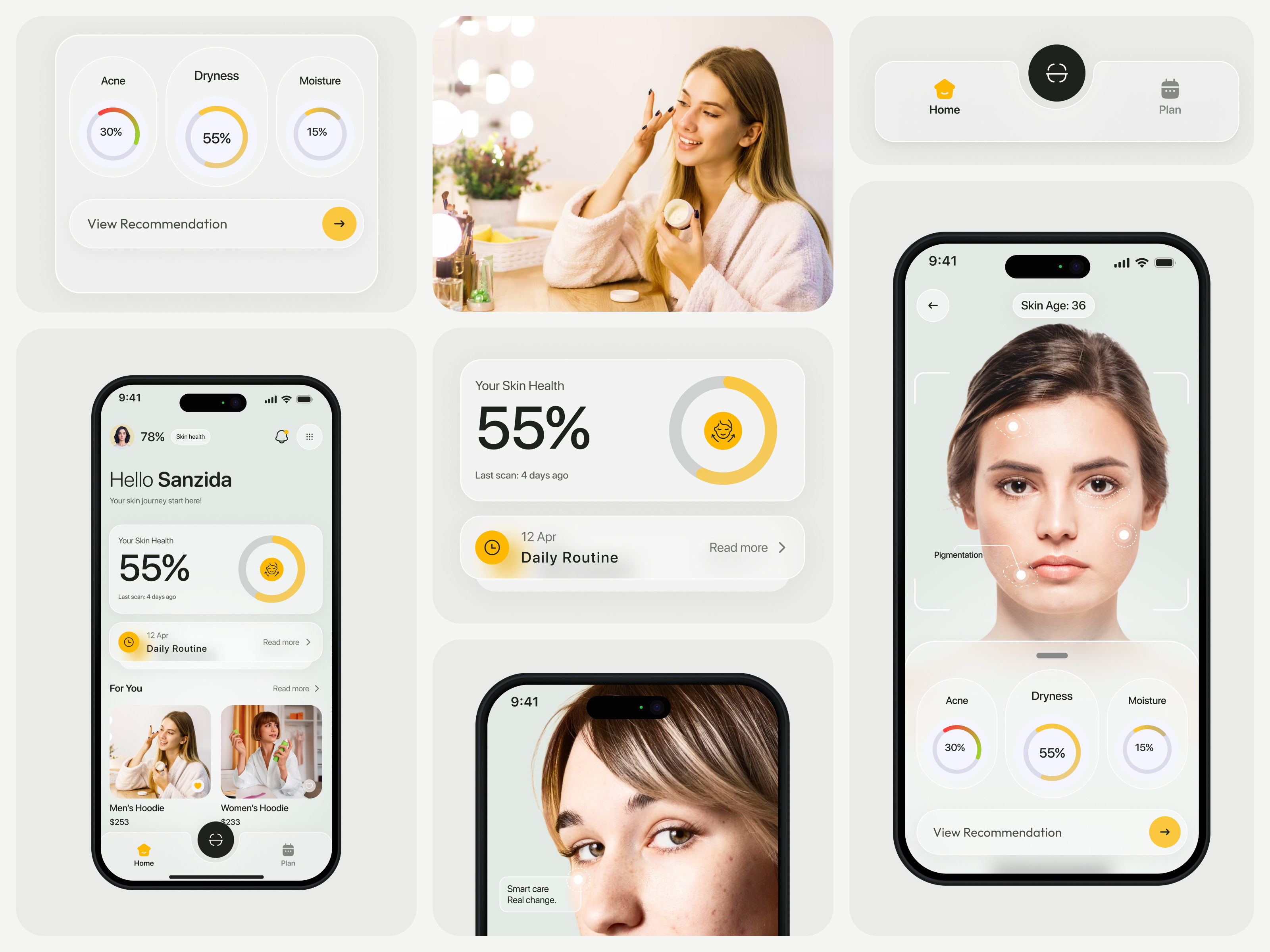 Example of Mobile App Design (50 Screens)
