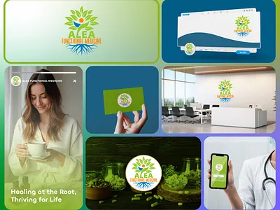 Functional Medicine Logo Design & Branding brand book brand identity branding creative logo logo trustworthy brand