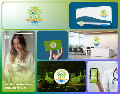 Functional Medicine Logo Design & Branding brand book brand identity branding creative logo logo trustworthy brand
