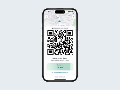 IDK BK - Your ticket moves with you — and knows when it runs out animation branding bus design graphic design live location motion graphics playfull qr ticket transport travel ui ux
