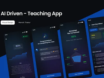 AI - Teaching App - Feedback Analysis ai app education app feedback ui ux