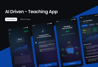 AI - Teaching App - Feedback Analysis ai app education app feedback ui ux