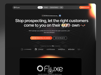 Website Design for LinkedIn Personal Branding Services creator portfolio website landing page linkedin linkedin banner design linkedin consultant website linkedin creator website linkedin landing page design linkedin personal branding linkedin profile optimization linkedin ui design personal branding website professional profile website profile audit service ui ux for linkedin creators web design website