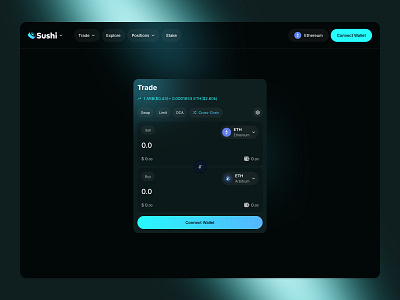 Cross Chain Swap blockchainui bridgeinterface crosschainswap cryptoapp cryptodesign decentralizedfinance defiux tokenswap uxui web design web site web3 web3design