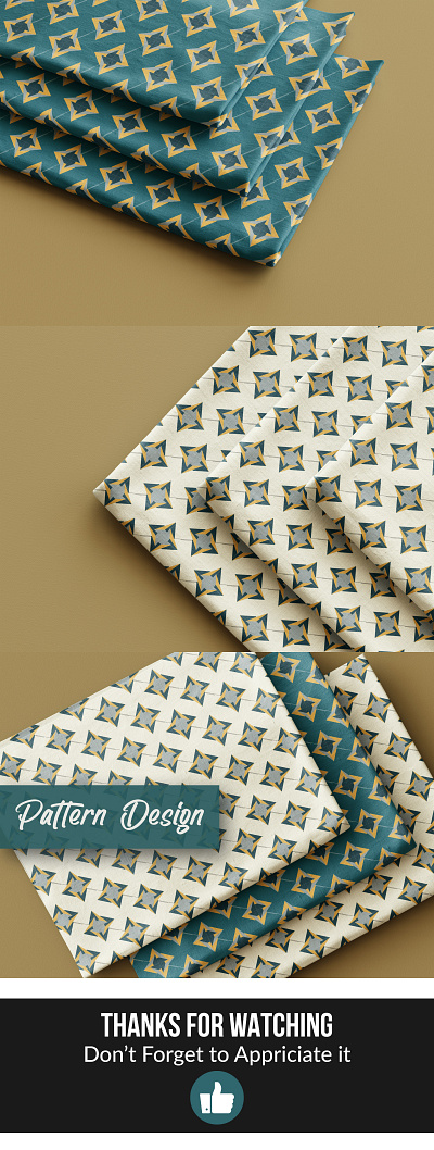 Simple & Elegant Pattern Design adobe illustrator clothing design fashion illustration pattern pattern design