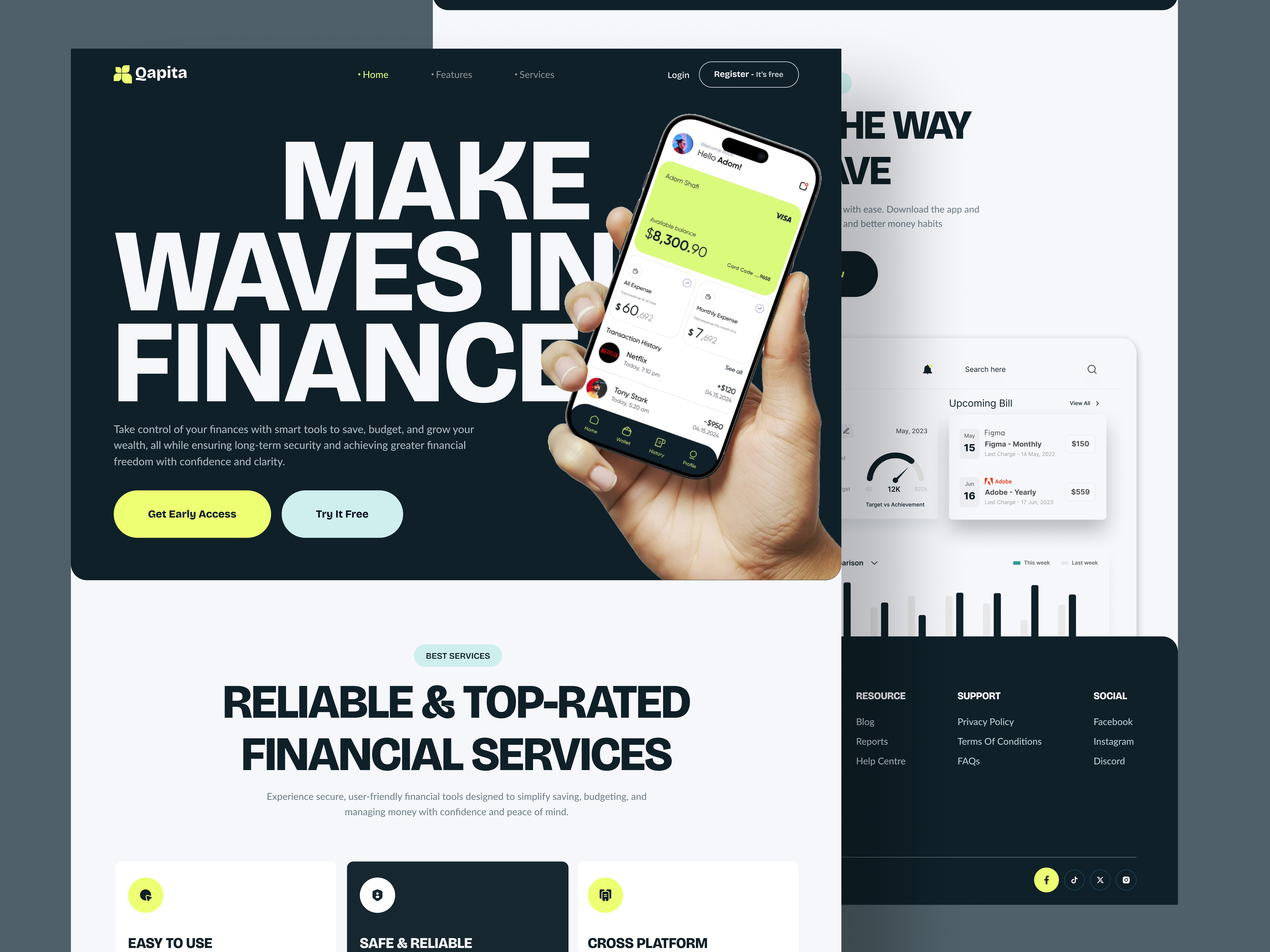 Example of Website Design