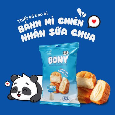 YOGURT FLAVOURED BREAD | PACKAGING DESIGN branding design graphic design illustration