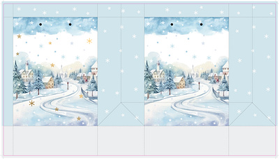 Christmas Gift Bag branding branding design graphic design