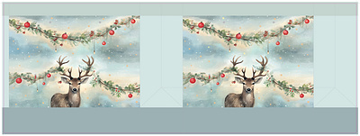 Christams Bag branding design design graphic design procreate totebag