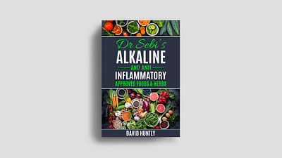 Book cover design - ALKALINE amazon book cover design cover design design ebook kdp book cover typography