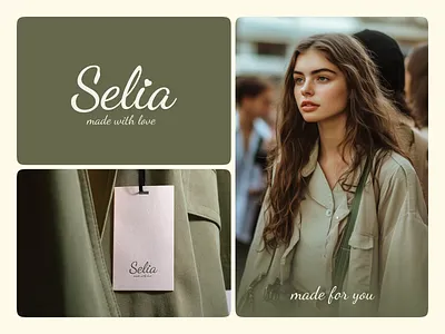 Selia - Logo For Fashion Brand brand desig brand identity branding casual clothing concept fashion logo visual identity