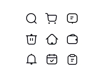 TikTok e-commerce ‘s Icon graphic design icon motion graphics ui