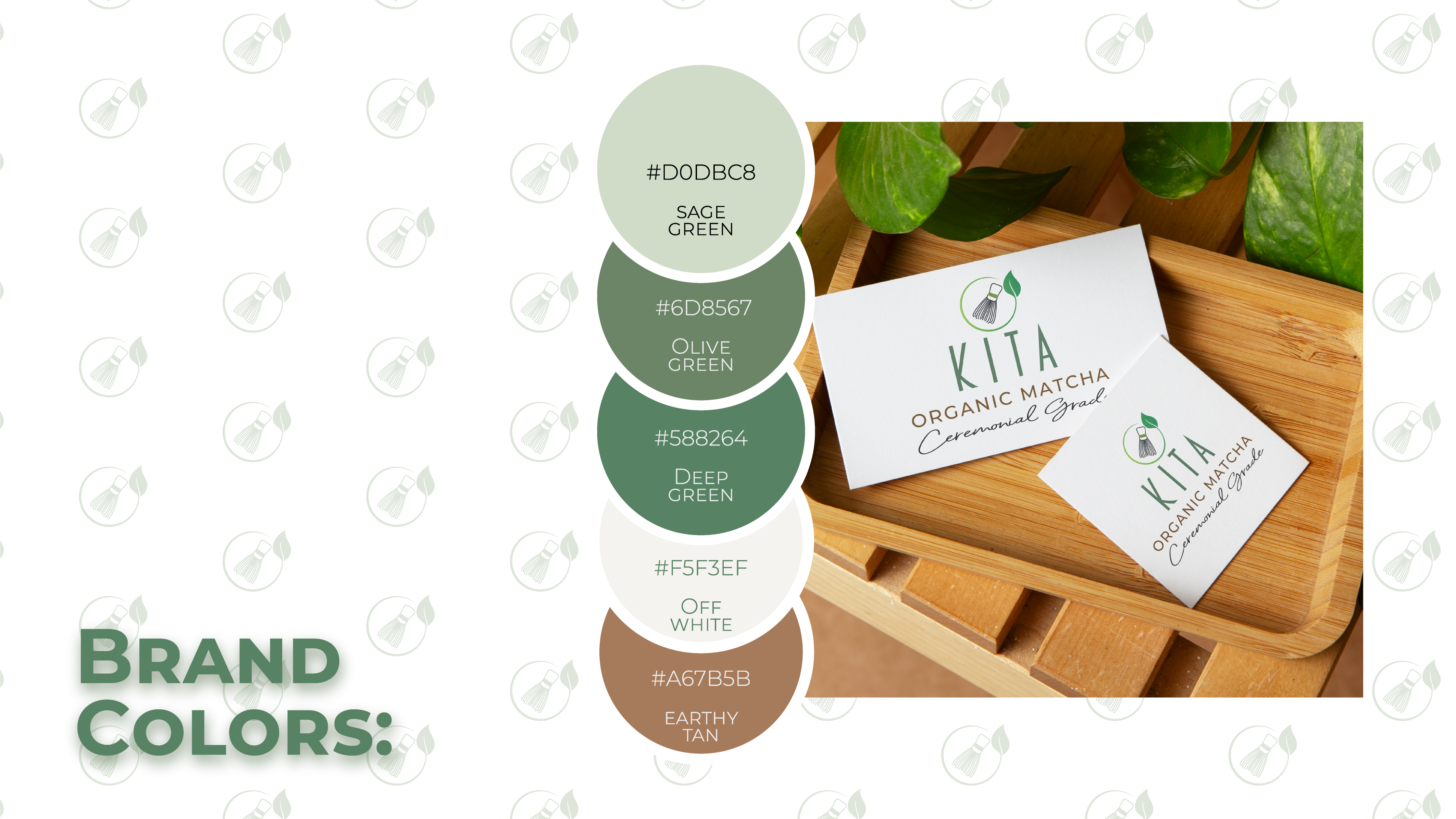 Example of Matcha Logo & Brand Identity Design
